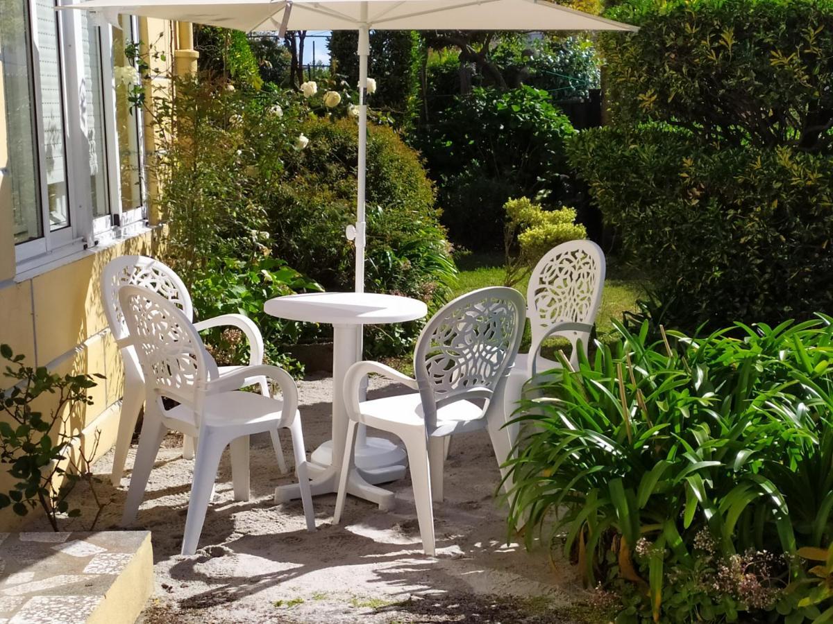 Bonito alojamiento con playa y jardín Vilanova de Arousa Exterior foto