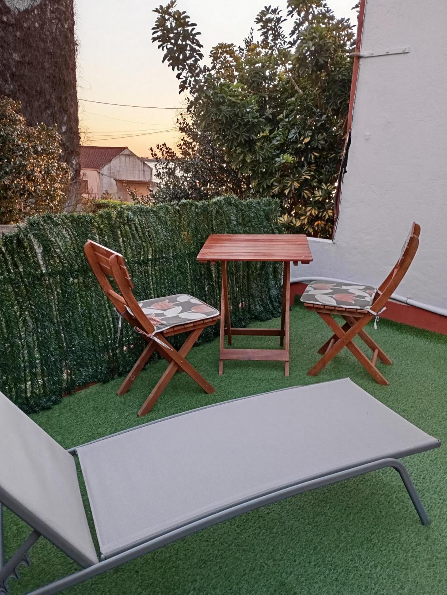 Bonito alojamiento con playa y jardín Vilanova de Arousa Exterior foto